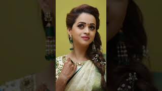 #bhavana #beautiful #stylish #saree_look  ❤️