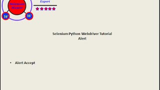 Selenium Python Webdriver Tutorial - Alert Accept