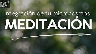 MEDITACIÓN Integración de tu Microcosmos