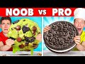 Minecraft NOOB vs PRO: Food Challenge! Plus How To Make Garten of BanBan Pancake Art & Roblox Candy