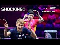 Wang Chuqin vs Anton Kallberg | Shocking match in WTT Champions Frankfurt 2024