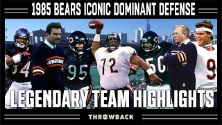 1985 Bears: The Greatest Defensive Season of All-Time! | Legendary Teams