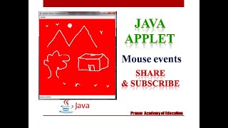 Mouse Events - Java Applet