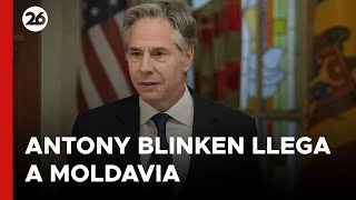 Blinken llega a Moldavia para apoyar su aspiraciones europeístas ante la injerencia rusa