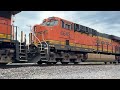 70 mph mega powered bnsf z train z lacwsp bnsf transcon marceline sub..7 13 24