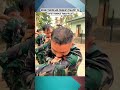 tni copot pangkat pakai mulut prajurit viralvideo shorts komando tni