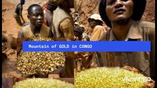 CONGOLESE villagers digging GOLD from Local Mountain: Soil is 90% GOLD #Trending #Africapride