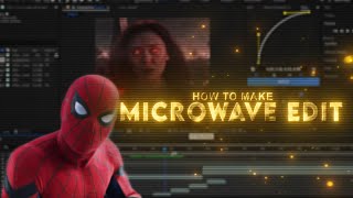 Microwave Edit After Effects | Reverse Effect & Zoom Transition Tutorial | After Effects Tutorial