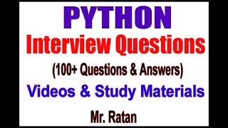 Python Interview Questions |Q75. What is docstring in Python? | by Ratan