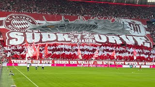 50 Jahre Südkurve FC Bayern! Choreo, Pyro und Fangesänge in der Allianz Arena (4k UHD)