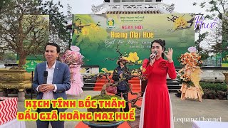 Màn đấu giá, bốc thăm kịch tính trong Phiên Khai mạc Ngày hội Hoàng Mai Huế - Xuân Ất tỵ 2025