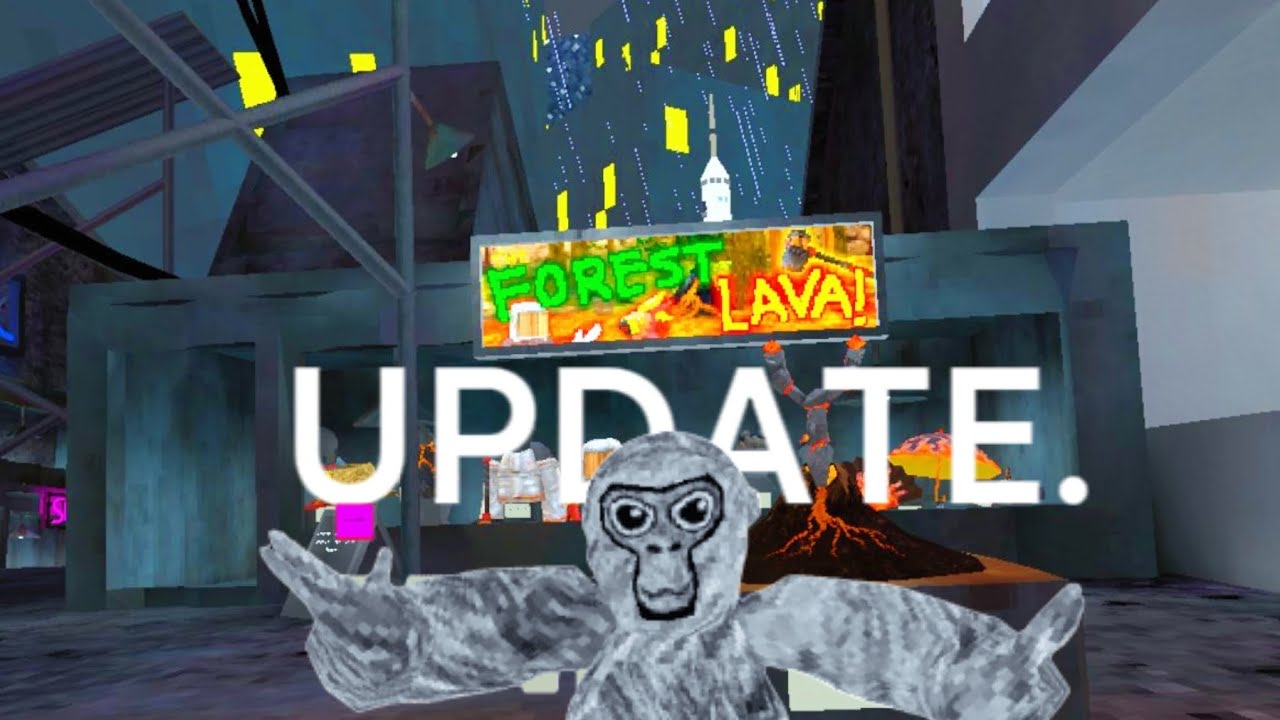 New Gorilla Tag Update Youtube