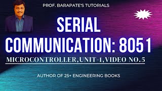 SERIAL COMMUNICATION:8051