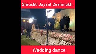 Ias Shruti Jayant Deshmukh &  Dr Nagarjuna gowda wedding dance। #shorts । #shrustijayantdeshmukh।
