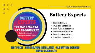 KIA Seltos HTK Petrol Car Battery AMARON FLO 545106036 AAM FL 545106036 Battery Price \u0026 Installation