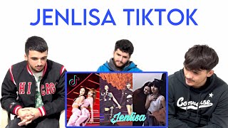 FNF Reacts to JenLisa (Jennie Lisa) Blackpink Tiktok Edits Compilation Part 2