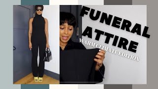 Proper Funeral Attire (Warm Climate)