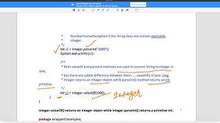 Integer Wrapper Class Video-3