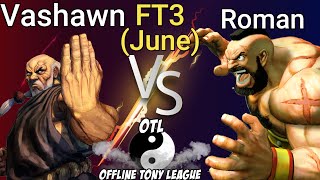 OTL (June): FT3 Outlaw (Gouken) vs Roman (Zangief) USF4