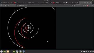 Python Hohmann Transfers in Solar System