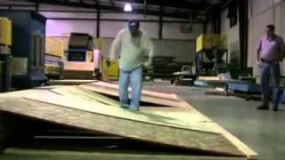 AdvanTech vs. Competitor OSB Plywood Strength Test - Glenbrook U