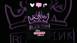 Beginner's Drawing #how to draw #blackpink crown #shorts #trending 🔥🔥
