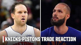 Bobby Marks reacts to Knicks-Pistons trade 🚨 'I LOVE what New York is doing!' | NBA on ESPN