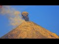 Nov 9, 2024: 2 Dark Ash Volcanic Eruptions at Fuego Volcano, Guatemala