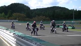 2014.9.21  SUGO mini+motoチャレンジR2　KIDS＆KIDS70スタート前