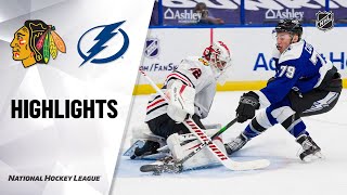 Blackhawks @ Lightning 3/18/21 | NHL Highlights