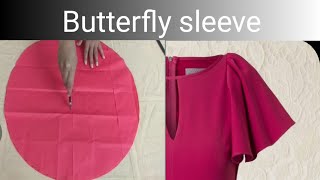 Butterfly Sleeve||Flattered Sleeve||Umbrella Sleeve cutting and stitching