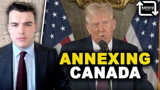 NO JOKE: Donald Trump threatens to ANNEX Canada by \