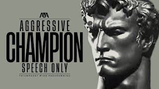 Aggressive Champion Mindset ᛫ Alpha Affirmations ᛫ No Music Version