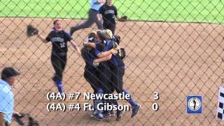 OSSAA Class 4A Fast-Pitch Softball State Final - Newcastle vs. Ft. Gibson