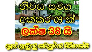 නිවස සමග ඉඩම විකිණීමට |House For Sale |Land for sale |Korale |කෝරලේ |Suriyawava