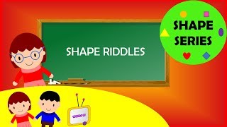 Shape riddles | Shape series | Molly and Jolly | Twinkle Tv | Learn | Explore | Fun