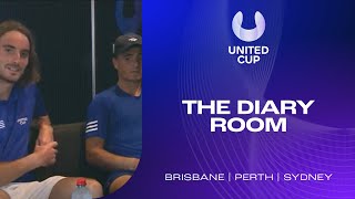 The Diary Room With Team Greece | United Cup 2023