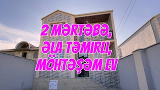 Məktəbə,marşuruta yaxın ,hündür kürsülü,əla təmirli,möhtəşəm ev.Tel:077-323-87-90