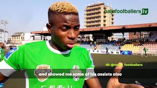Victor Osimhen talks about his relationship with French Teammate, Ikone.