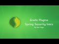 Grails Plugins - Spring Security Core Intro Part 1
