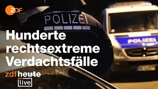 Wie rechts ist die Polizei? │ ZDFheute live