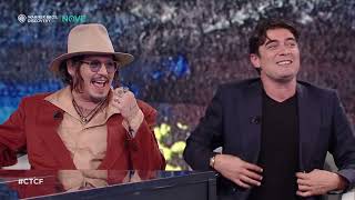 Johnny Depp e Riccardo Scamarcio raccontano il loro primo incontro | Che tempo che fa