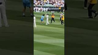 Virat Kohli Punch Pitch Invader to Kick him Out 💪