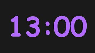 13 Minute Productivity Timer