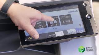 Sharp Printer: 2-Sided Copy
