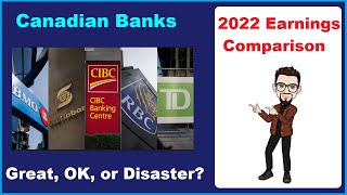 Canadian Bank Stocks Earnings Report Comparison - RY, TD, BMO, CM, BNS