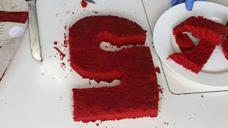 How to Make a Number 5 Cake,No molds /No Special Cake pan