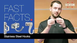 Fast Facts: Sugatsune Stainless Steel Hooks