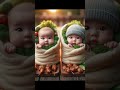 cute baby face vegetables 🍆 cute baby vegetables ai explore funny shorts