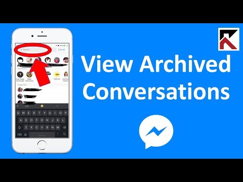 How To View Archived Conversations In Facebook Messenger How To View Archived Conversations In Facebook Messenger